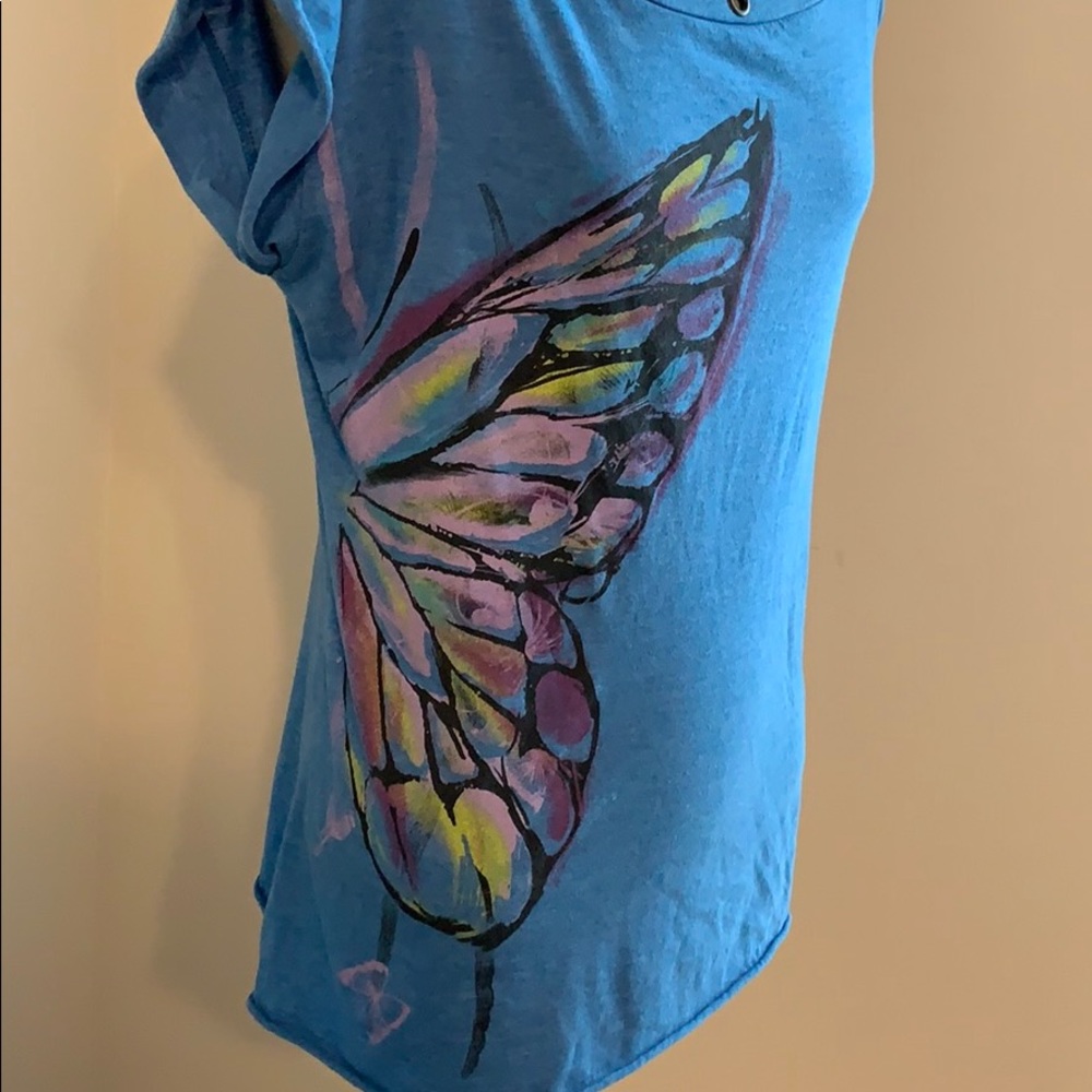 EUC butterfly backless top - Picture 2 of 6
